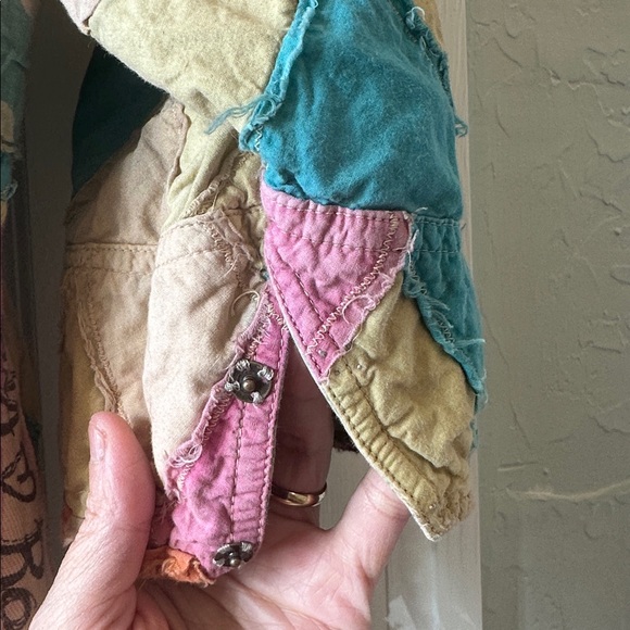 Magnolia Pearl OOAK Patchwork Coveralls - Picture 10 of 14